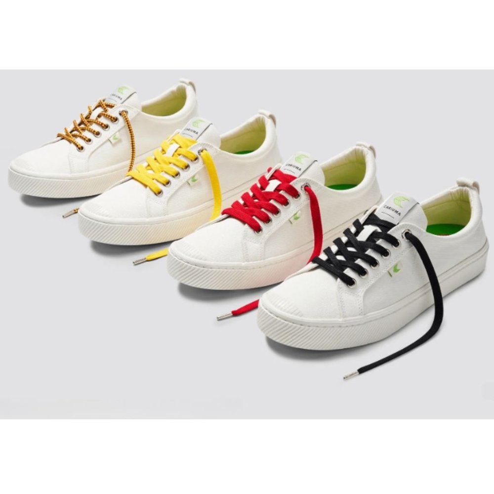 Cariuma OCA Low Off White Canvas Sneakers Unisex Women’s 8.5 Men’s 7 NWB - Picture 4 of 14